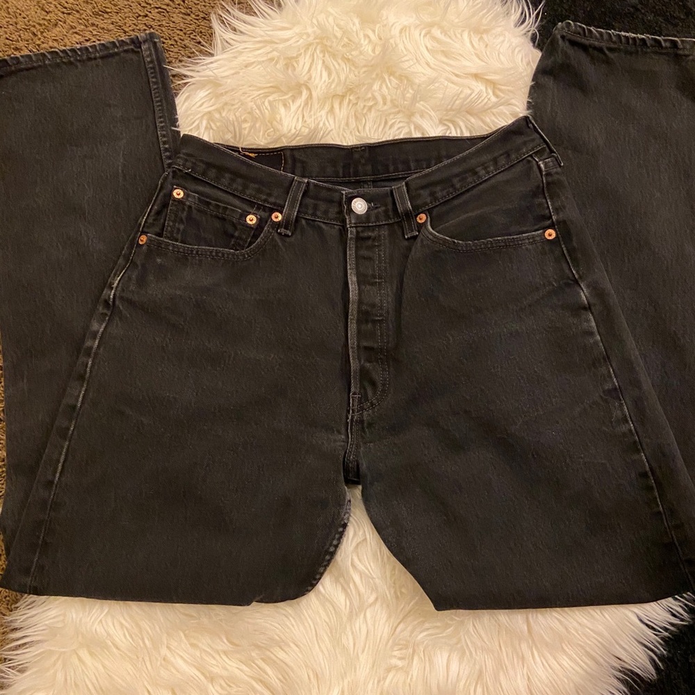 Black Vintage Levi 501XX Jeans